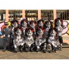 Natürlich das traditionelle Gruppenfoto am Barfüsserplatz - 1x Polizei 10x Knastis